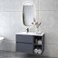 Mueble de baño Kobe suspendido 2 estantes de Disbain 
